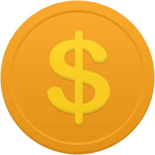 Dollar Symbol Trademark Yellow Us Orange Circle PNG Image