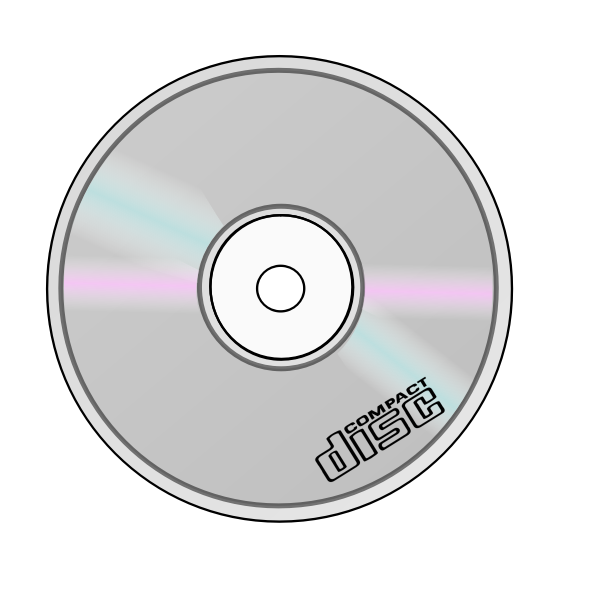 Vector Single Disk Cd Download HD PNG Image