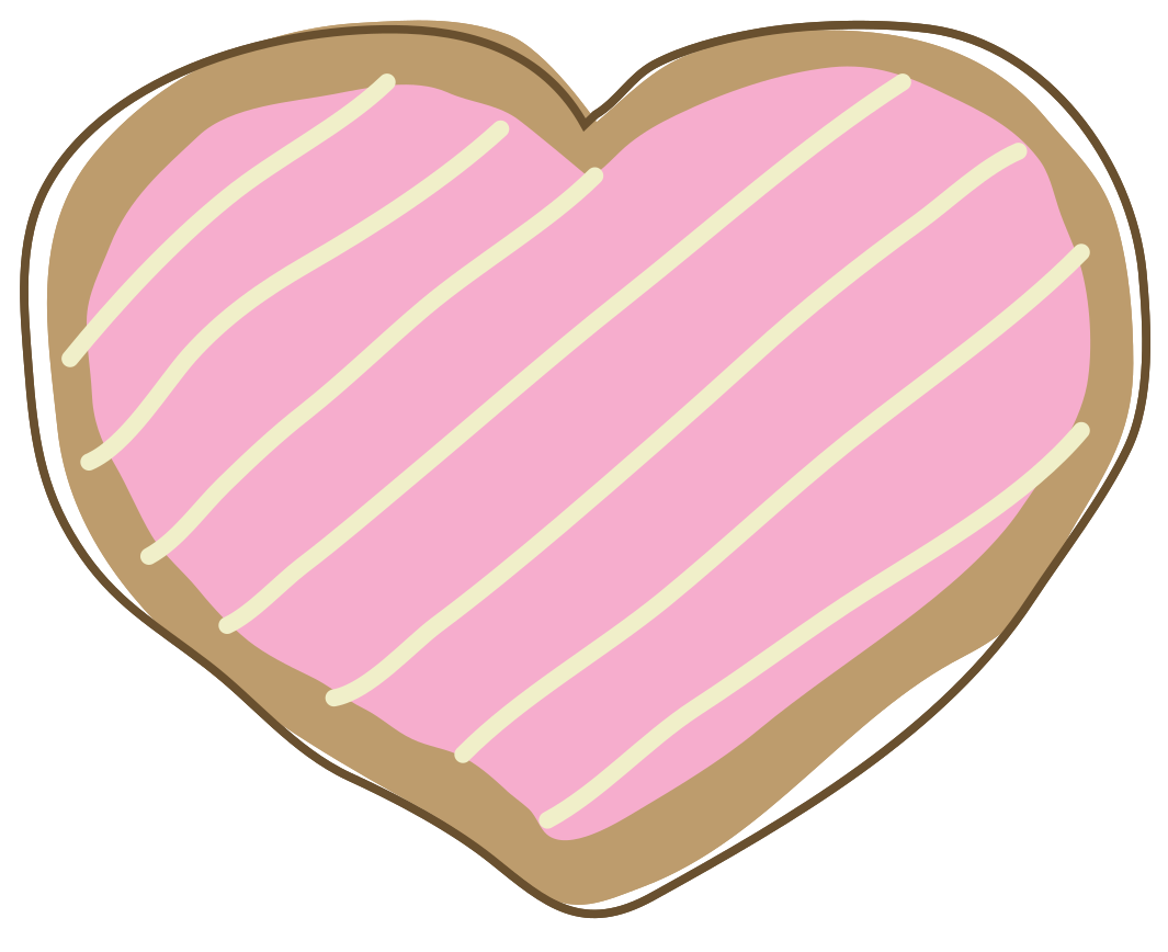 Heart Vector Cookie HD Image Free PNG Image