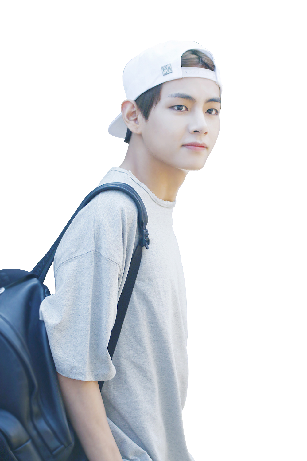 Shoulder Taehyung Bts Cap Standing Baseball Kim PNG Image