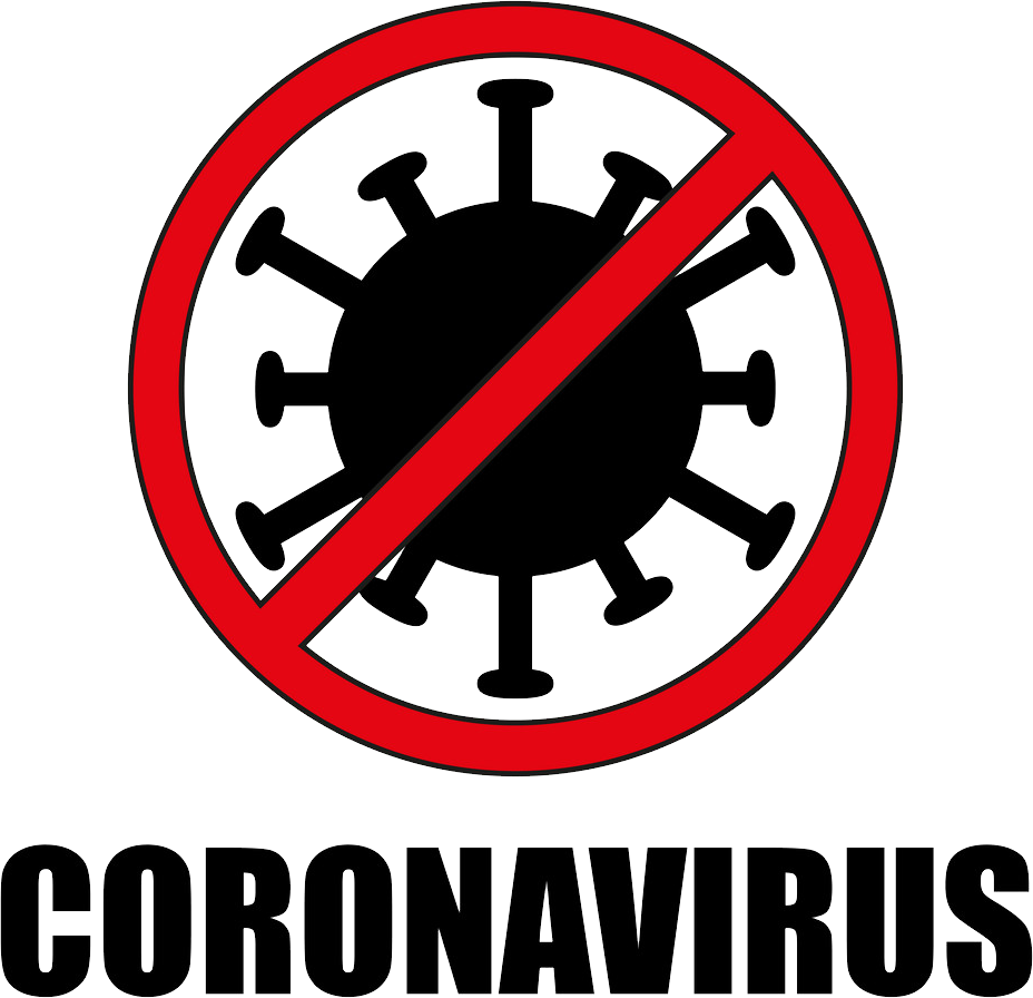 Coronavirus Stop Sign Download HQ PNG Image