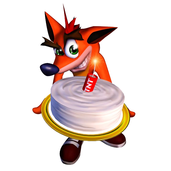 Crash Bandicoot Clipart PNG Image