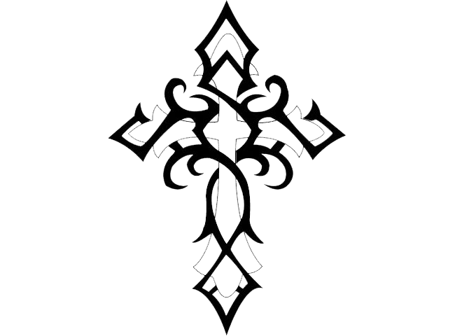 Cross Tattoos Free Png Image PNG Image