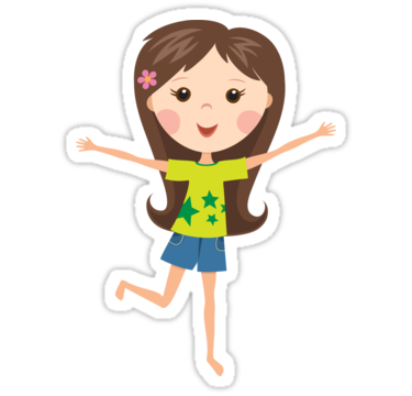 Cute Cartoon Girl Photos PNG Image