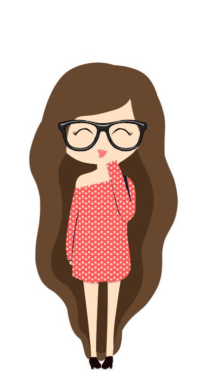 Cute Cartoon Girl File PNG Image