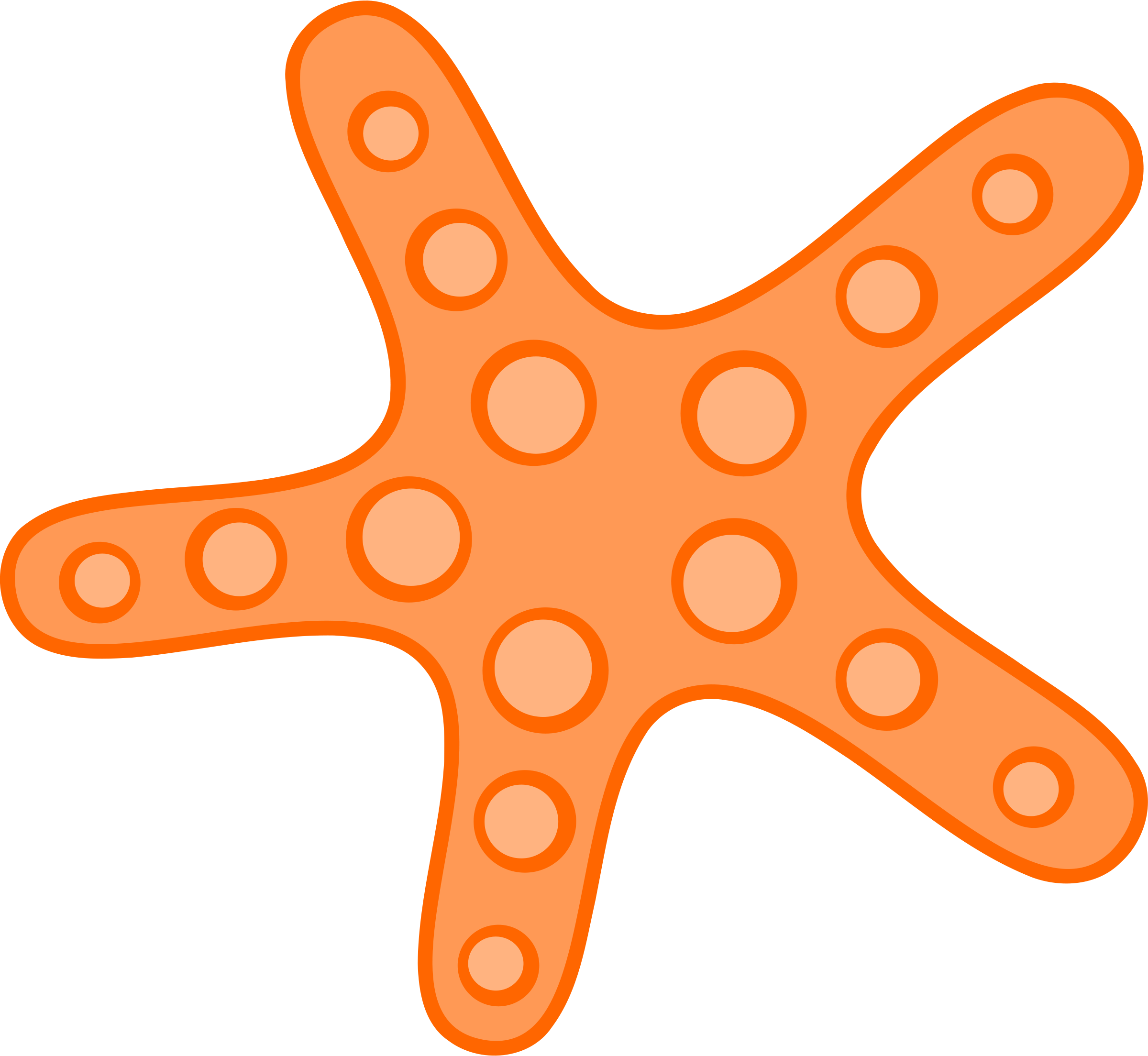 Cute Starfish Image PNG Image