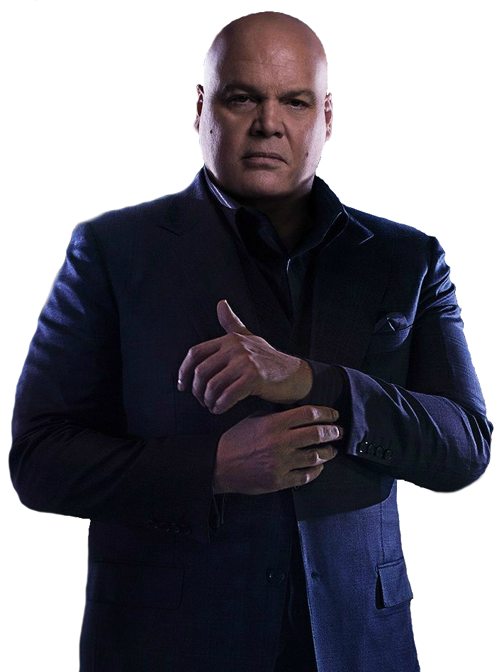 Standing Onofrio Daredevil Kingpin Shoulder Vincent PNG Image