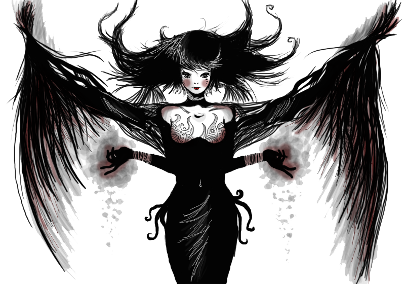 Dark Angel Png Image PNG Image