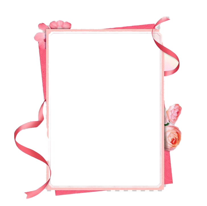 Pink Frame Free HQ Image PNG Image