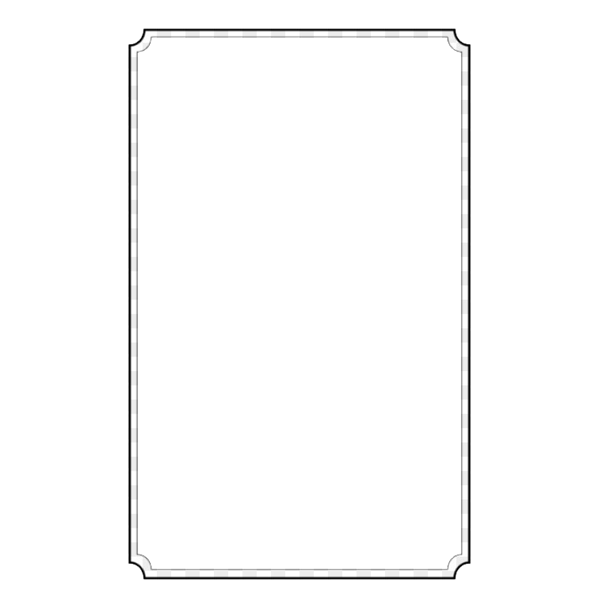 White Frame Free Transparent Image HD PNG Image