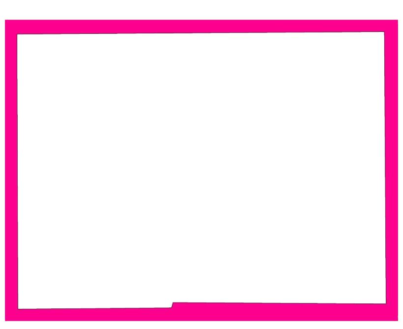 Pink Frame Square Free Photo PNG Image