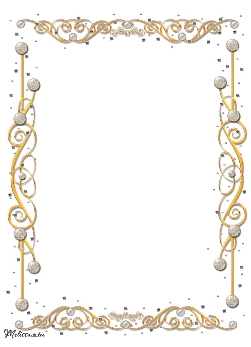 Frame Gold Invitation Free PNG HQ PNG Image