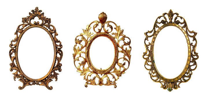 Decorative Frame Retro Gold Free Download Image PNG Image