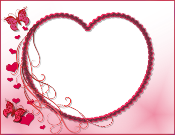 Heart Frame Free Transparent Image HQ PNG Image