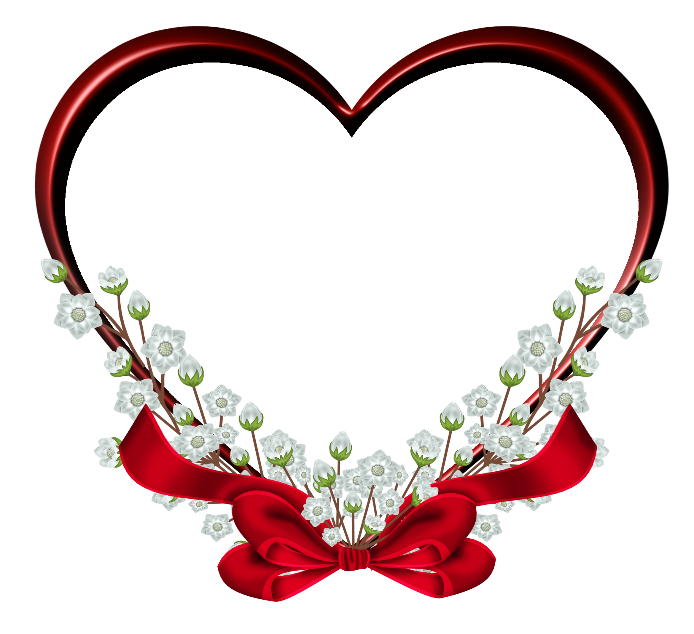 Heart Frame HQ Image Free PNG Image