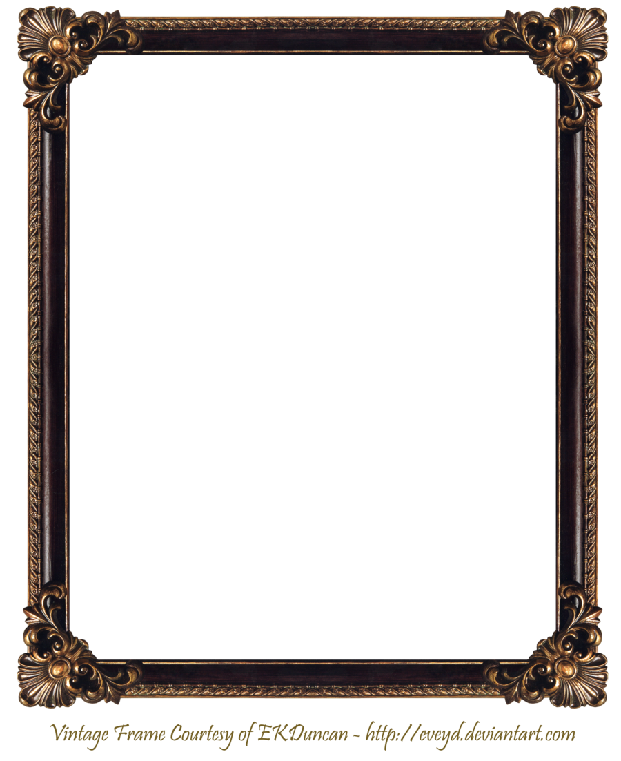 Antique Border Free Transparent Image HQ PNG Image