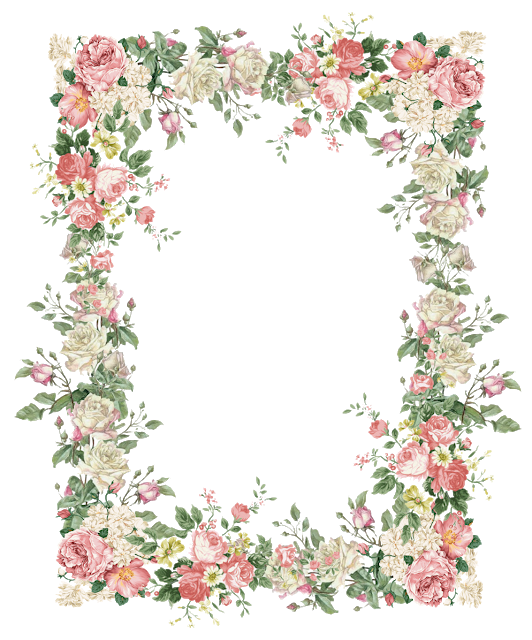 Frame Flowers Border Free Transparent Image HD PNG Image