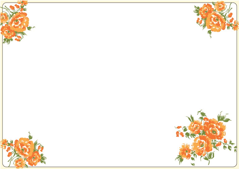 Frame Flowers Border Wedding Free PNG HQ PNG Image