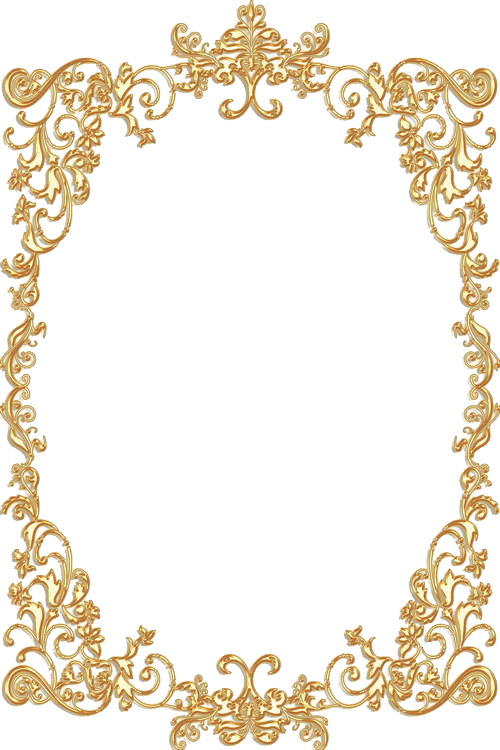 Frame Gold HD Image Free PNG Image