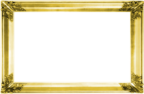 Golden Frame Free Transparent Image HD PNG Image