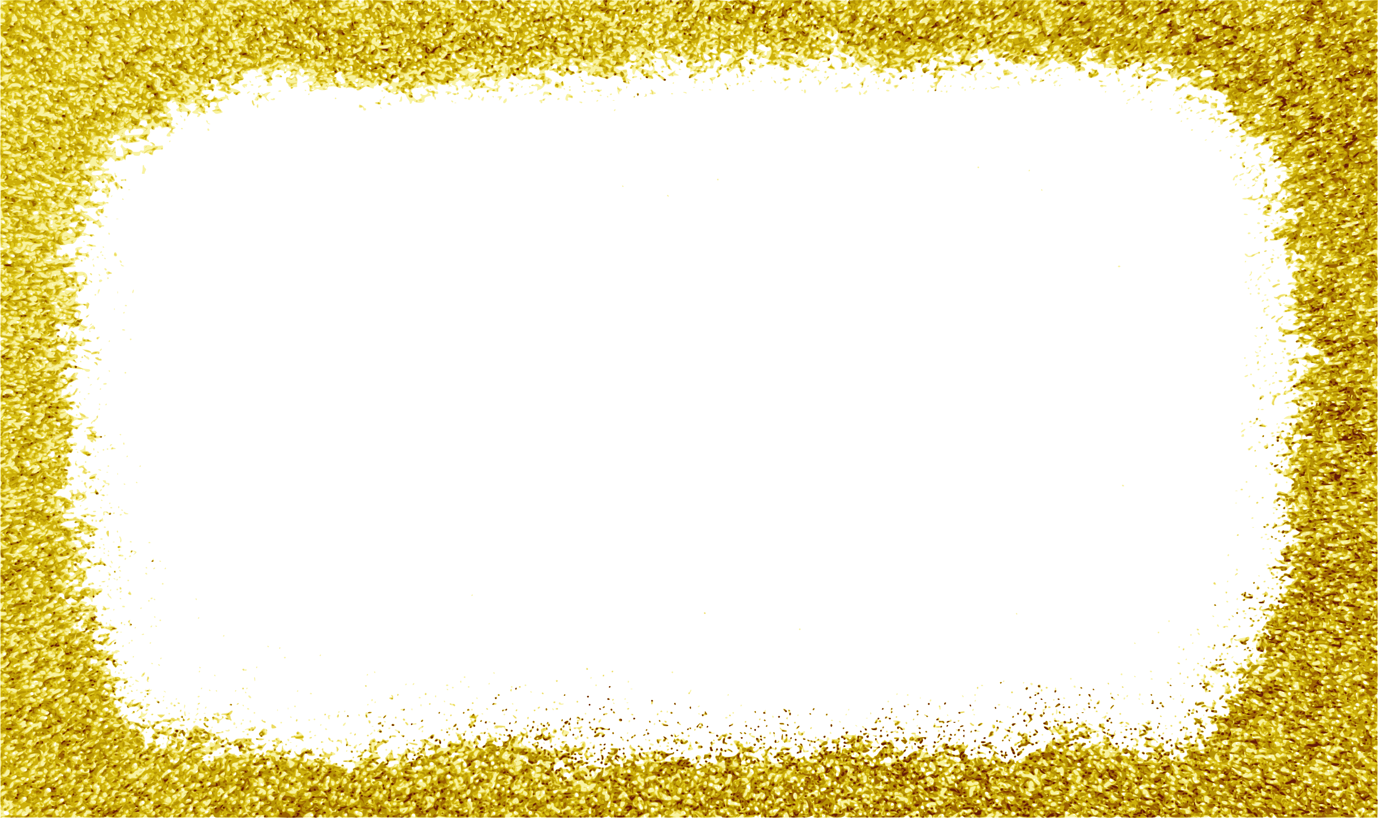 Golden Frame Rectangle HD Image Free PNG Image