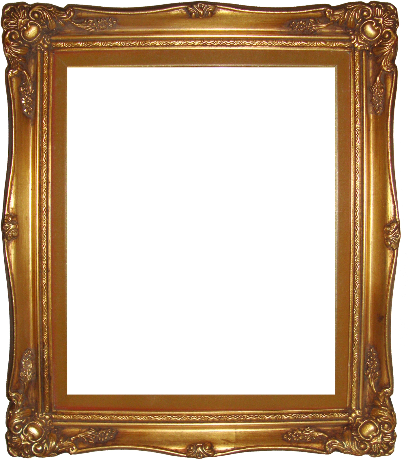 Vintage Frame Gold PNG File HD PNG Image