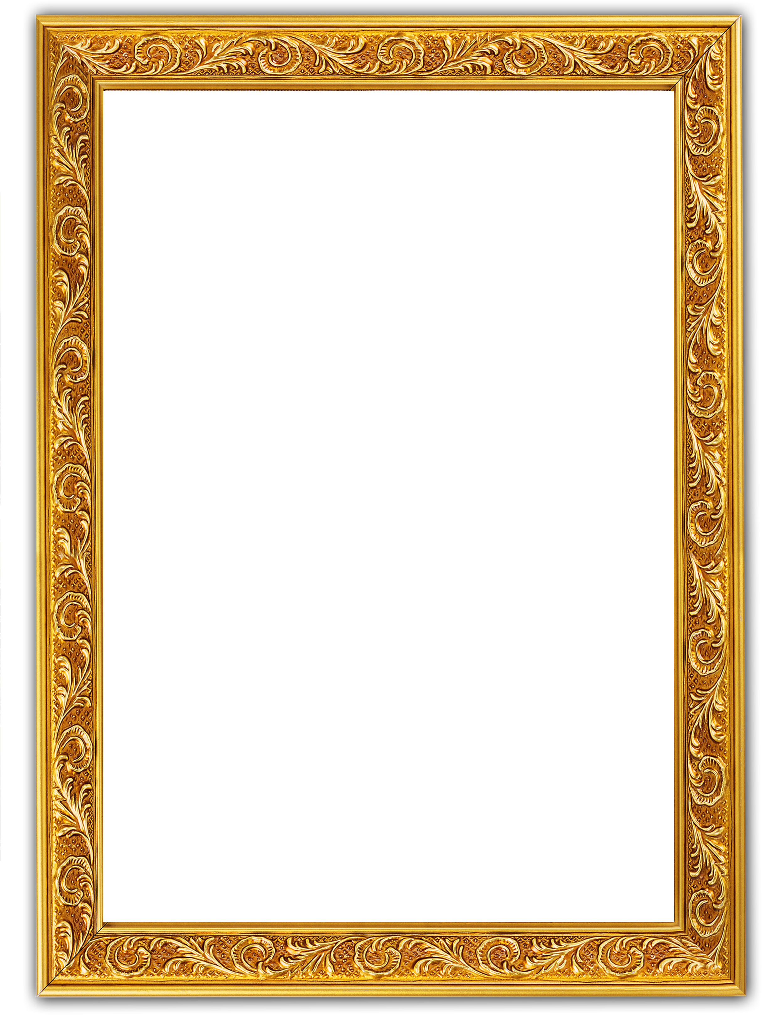 Golden Frame Wedding Download HQ PNG Image