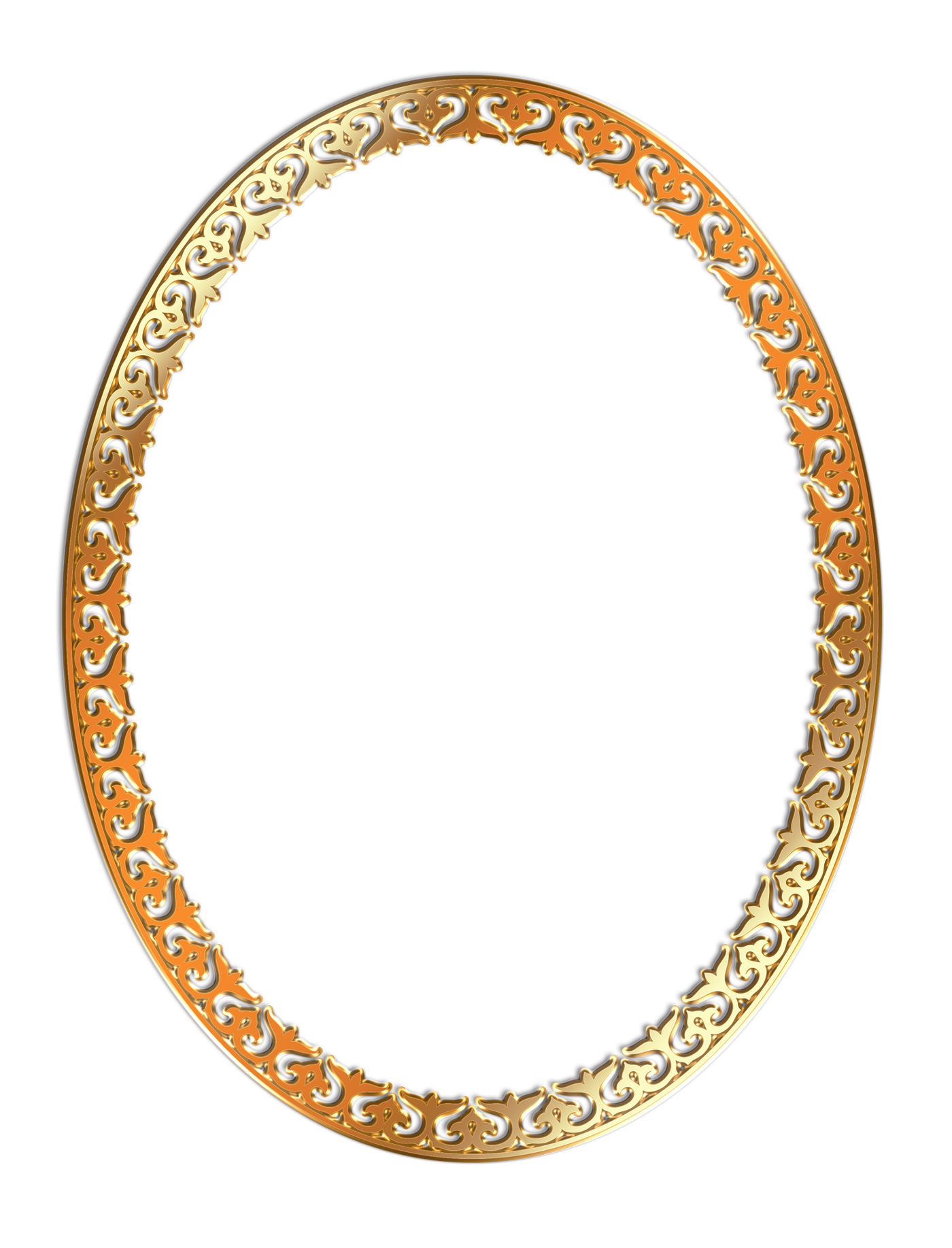 Golden Frame Wedding Free HD Image PNG Image