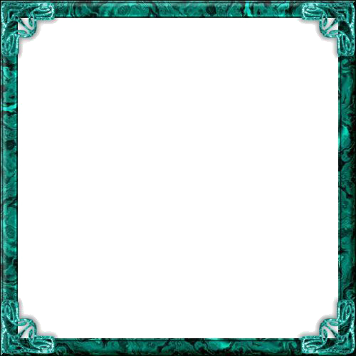 Frame Teal Rectangle Download HQ PNG Image