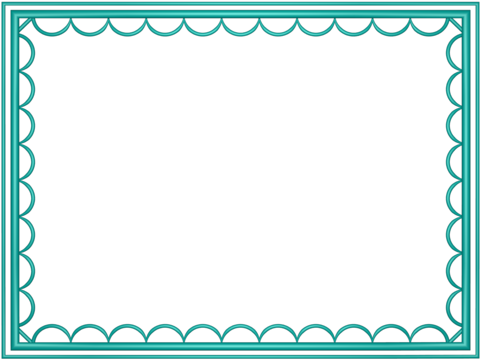 Frame Square Teal PNG Download Free PNG Image