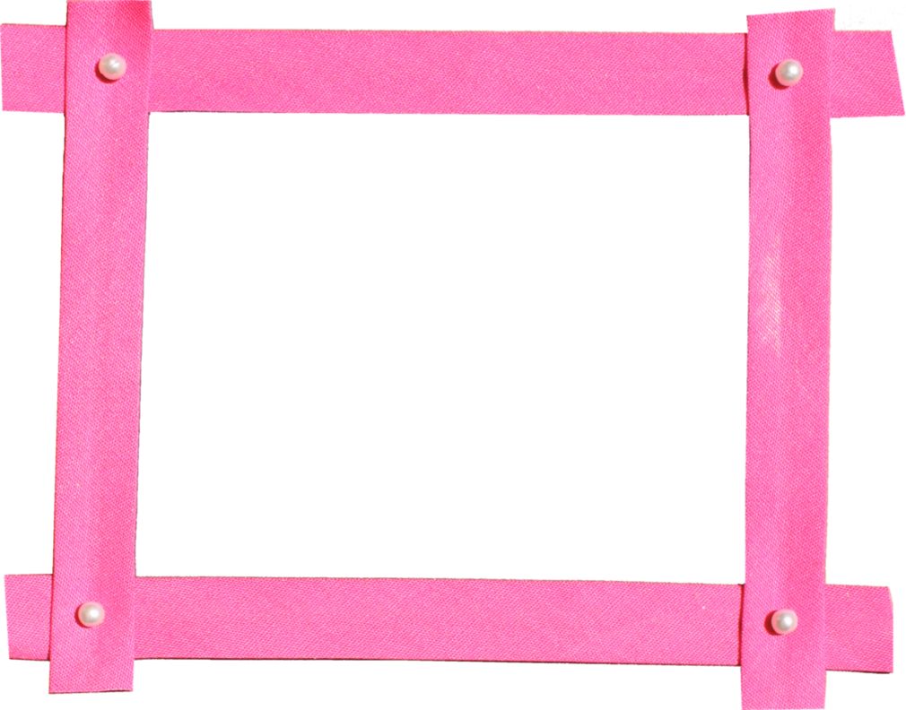 Border Frame Fuchsia HQ Image Free PNG Image