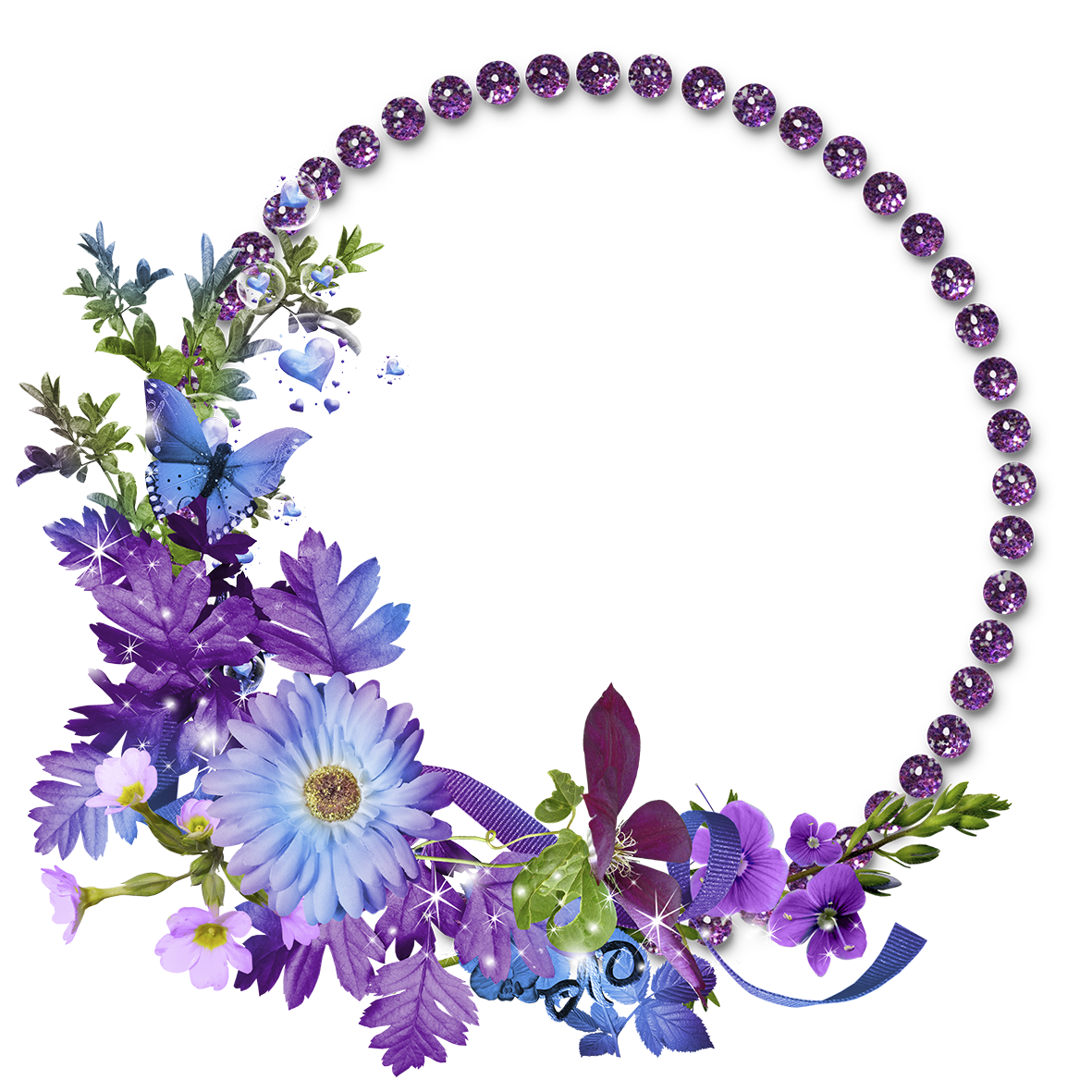 Round Garland Wedding PNG File HD PNG Image