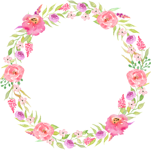 Round Garland Wedding Free Photo PNG Image