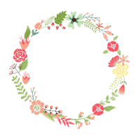 Floral Frame Transparent Image PNG Image