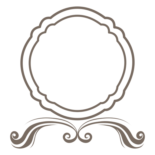 Round Frame Image PNG Image