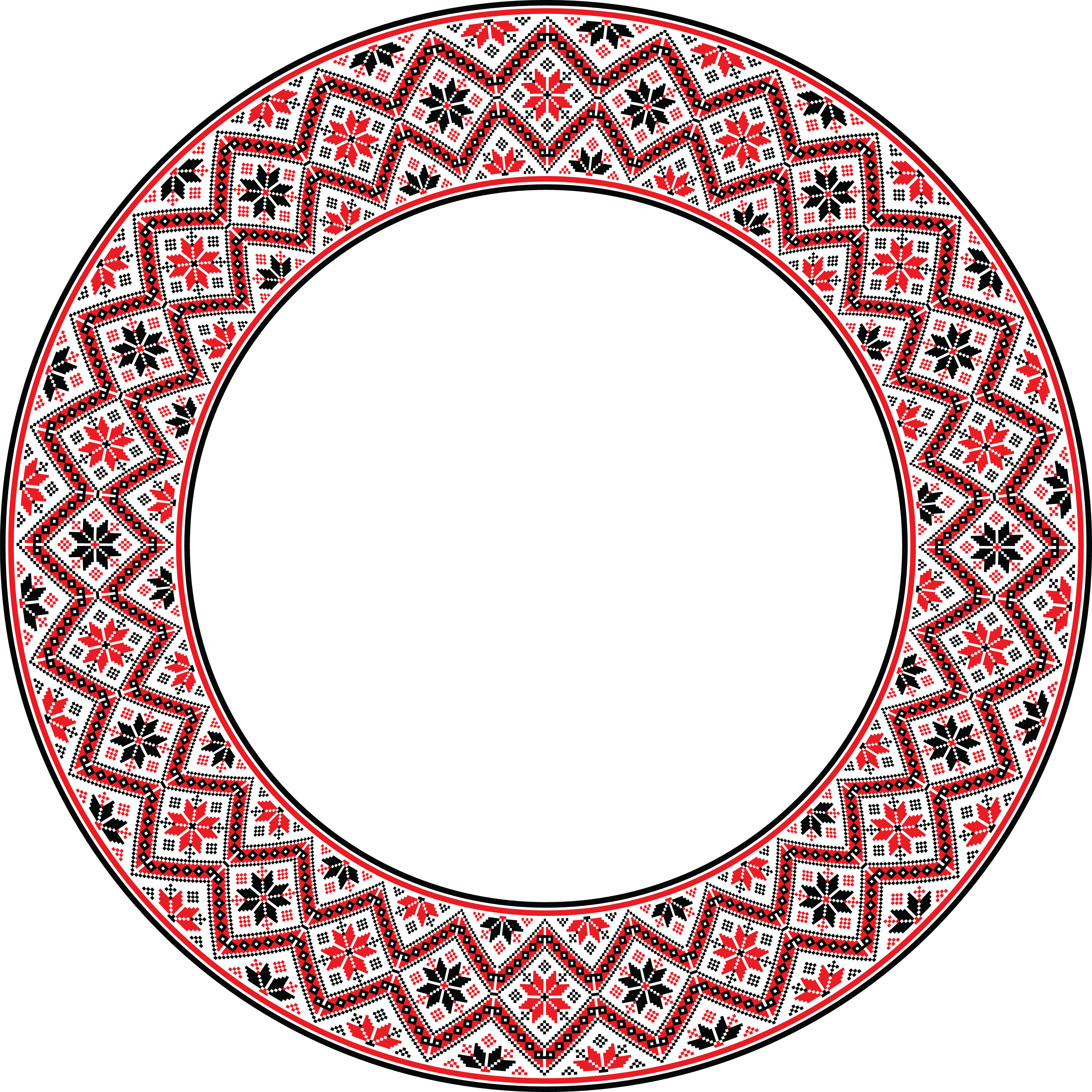 Round Frame Transparent Image PNG Image