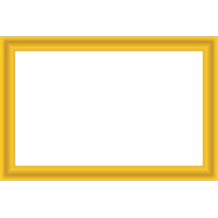 Gold Border Frame Photos PNG Image