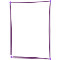 Purple Border Frame Image PNG Image