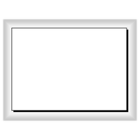 White Border Frame Image PNG Image