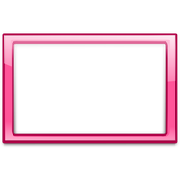 Pink Border Frame Photos6 PNG Image