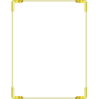 Gold Border Frame Free Download PNG Image