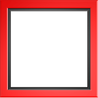 Red Border Frame Photo PNG Image