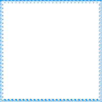 Blue Border Frame File PNG Image