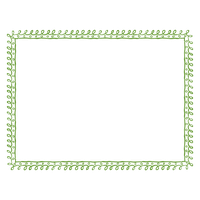 Green Border Frame Free Download PNG Image