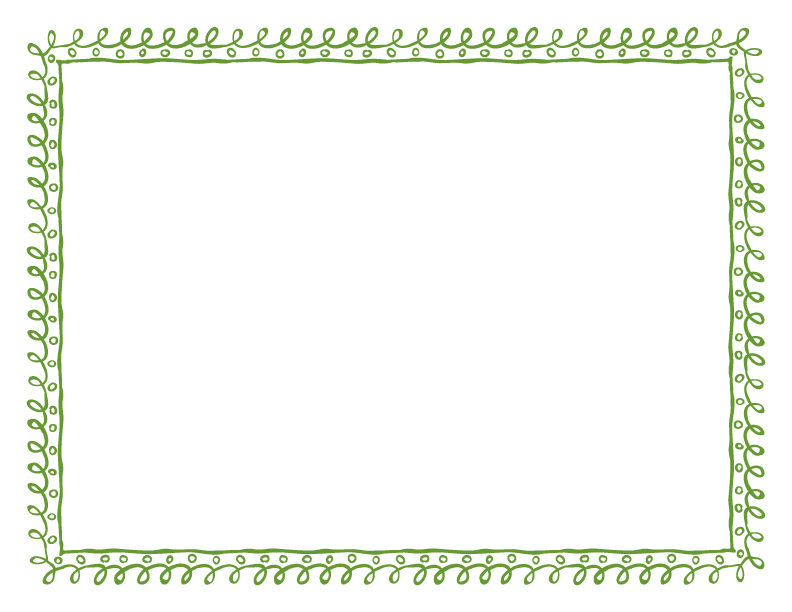 Green Border Frame Free Download PNG Image