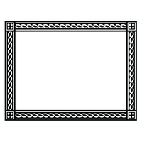 Black Border Frame Free Download PNG Image