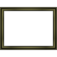 Black Border Frame Transparent Image PNG Image