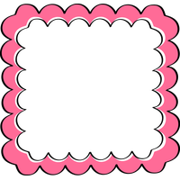 Fuchsia Border Frame Image PNG Image