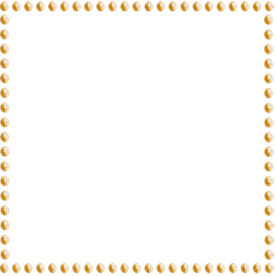 Orange Border Frame File PNG Image