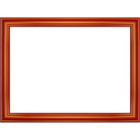 Maroon Border Frame Hd PNG Image